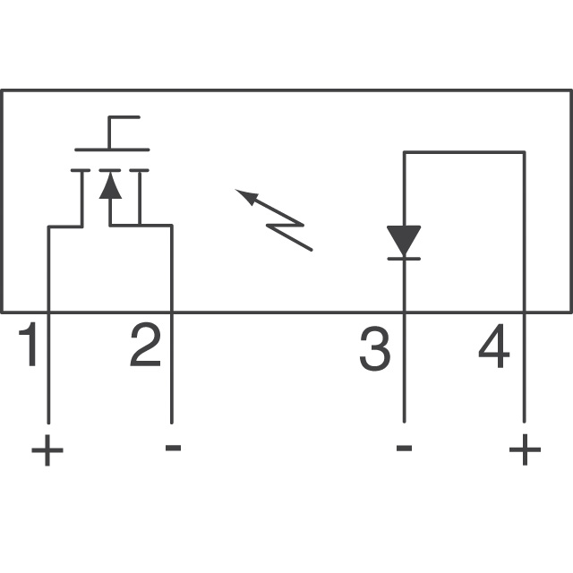 CPC1718J IXYS Integrated Circuits Division  Relés de estado sólido